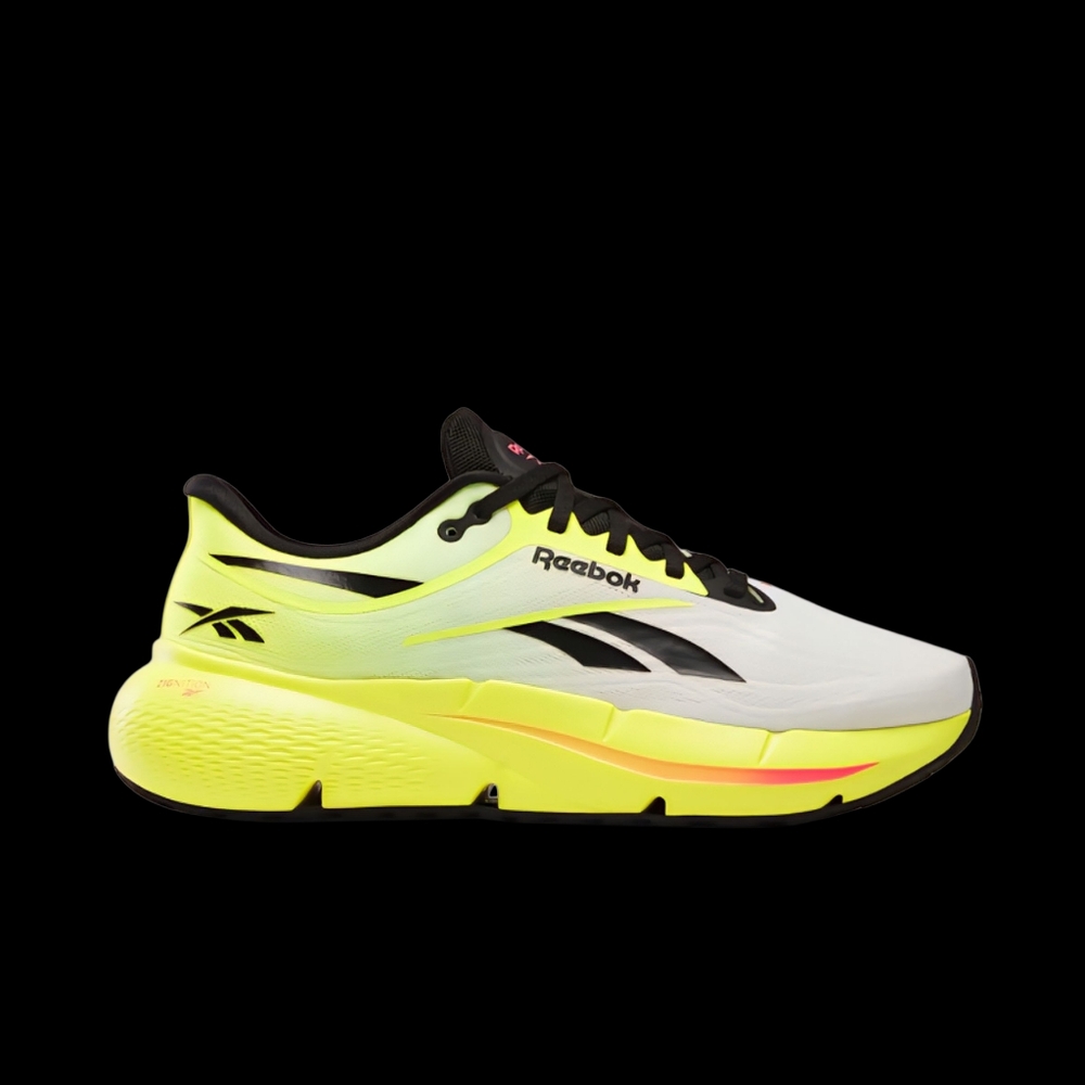 Reebok Men's gray and lime green Running Shoes